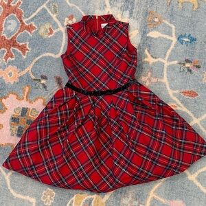 American Girl Truly Me Red Plaid Sleeveless Dress